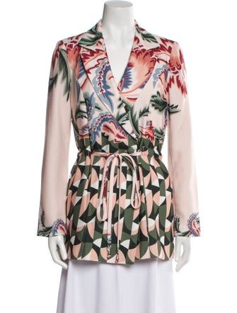 PatBO Floral Print Blazer