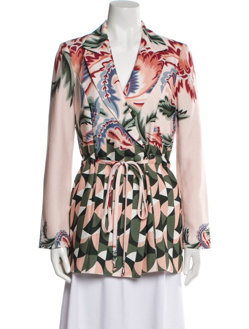PatBO Floral Print Blazer