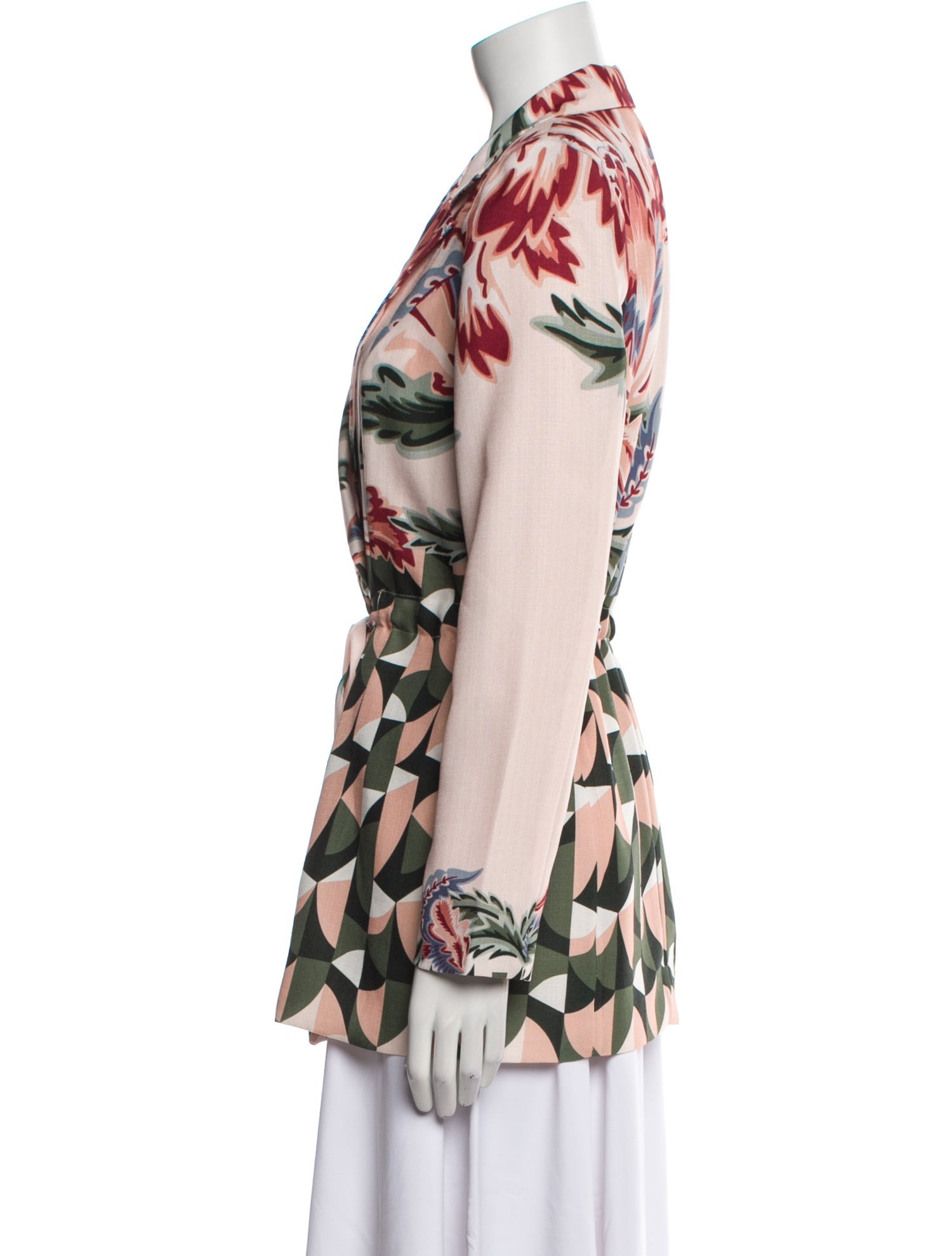 PatBO Floral Print Blazer