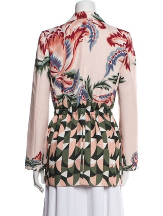 PatBO Floral Print Blazer