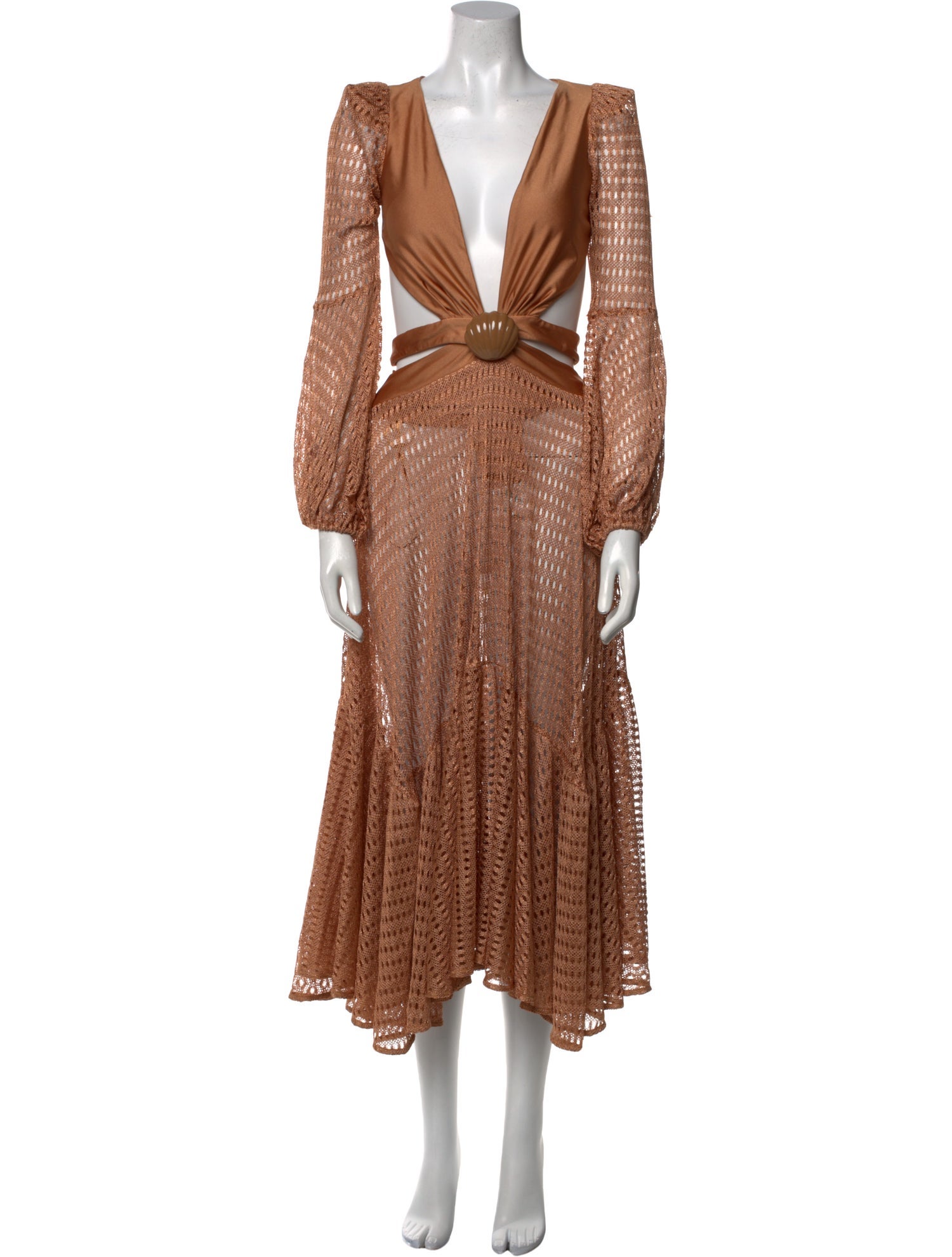 PatBO V-Neck Long Dress w/ Tags