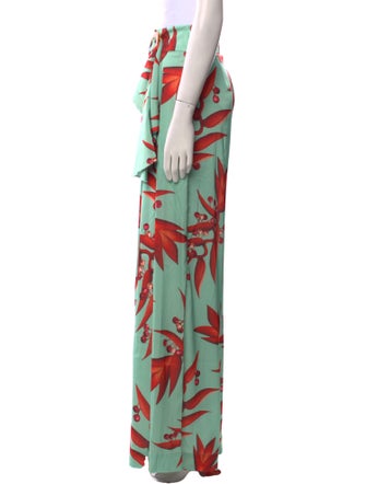 PatBO Printed Wide Leg Pants