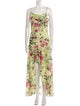 PatBO Floral Print Long Dress
