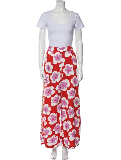 PatBO Floral Print Pant Set