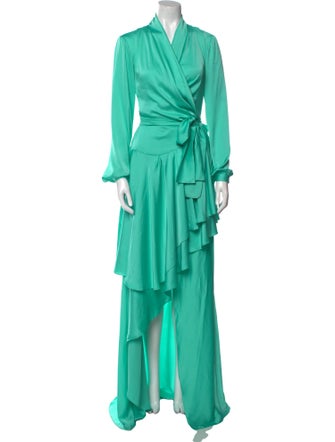 PatBO V-Neck Long Dress