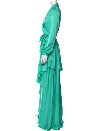 PatBO V-Neck Long Dress