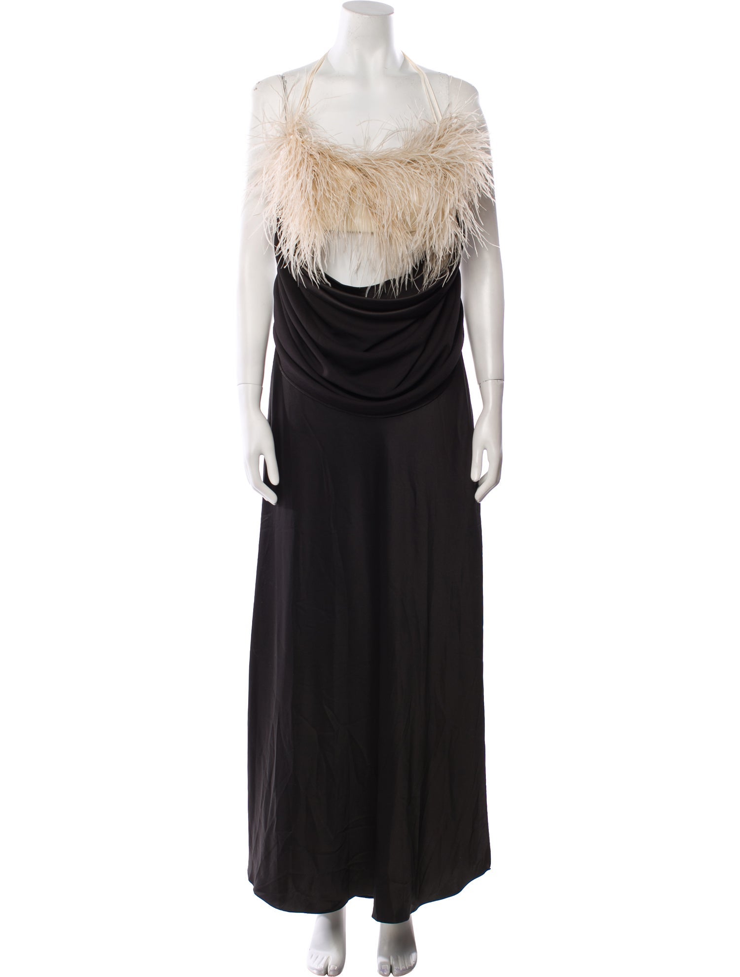 PatBO Cowl Neck Long Dress