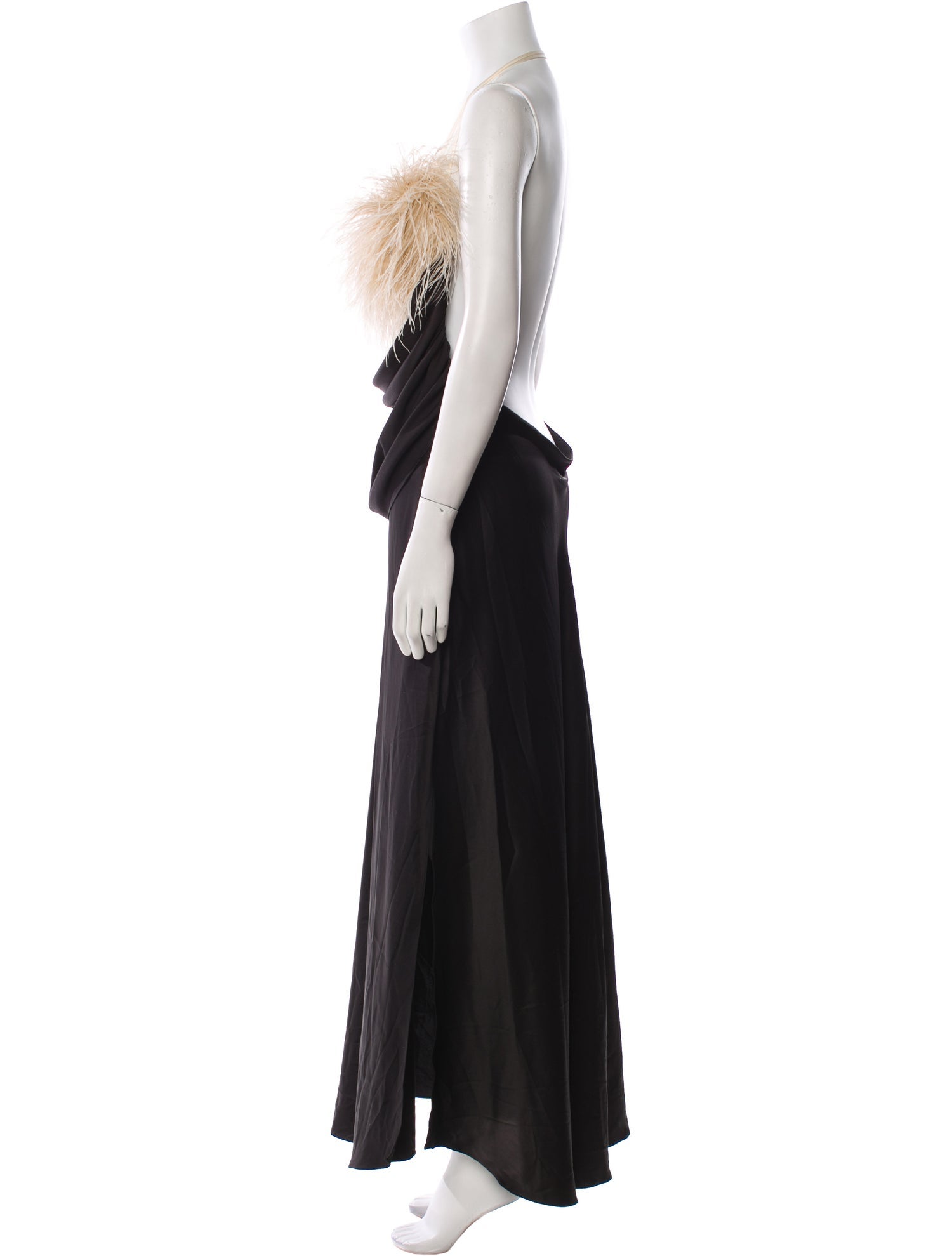 PatBO Cowl Neck Long Dress