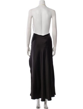 PatBO Cowl Neck Long Dress