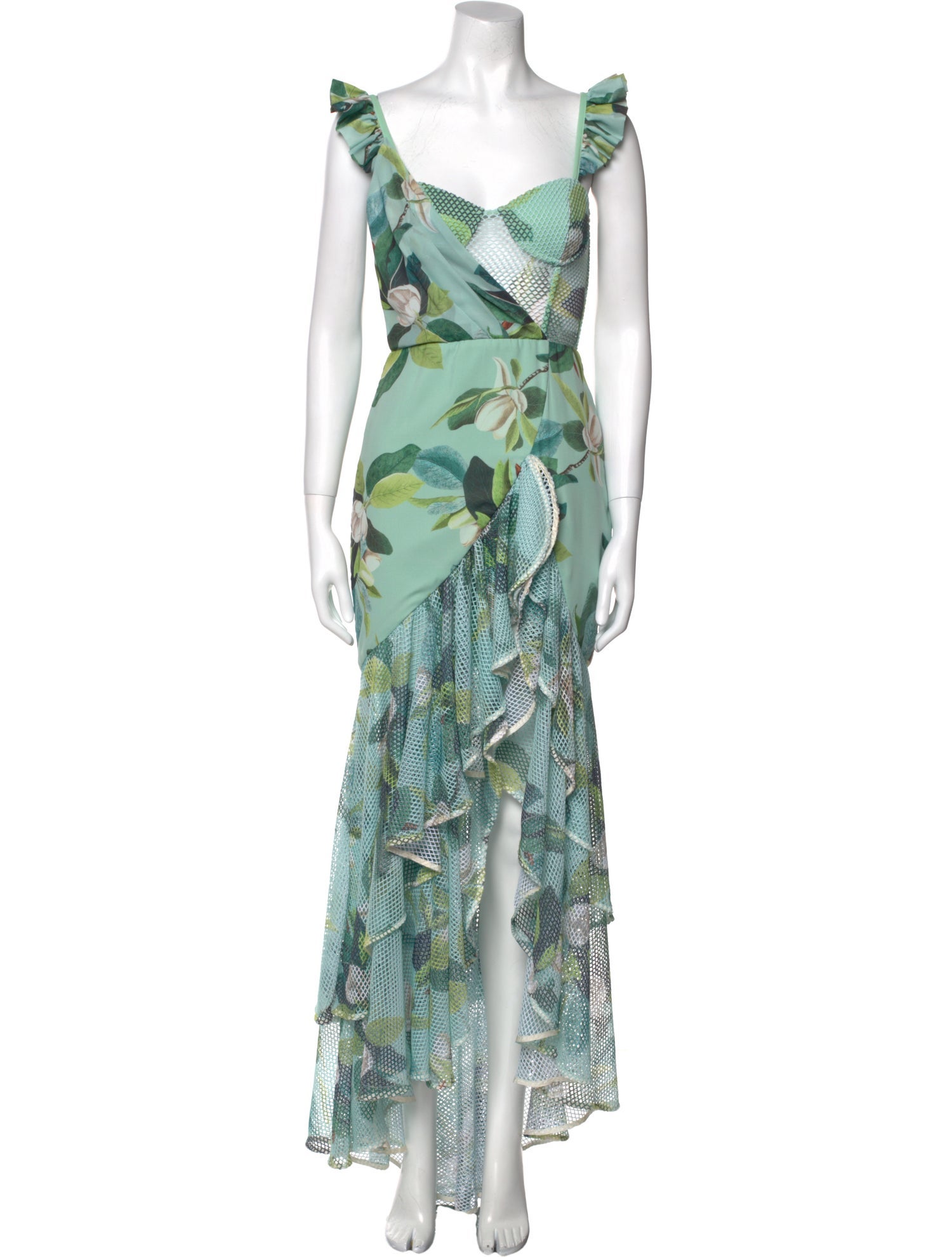 PatBO Printed Long Dress