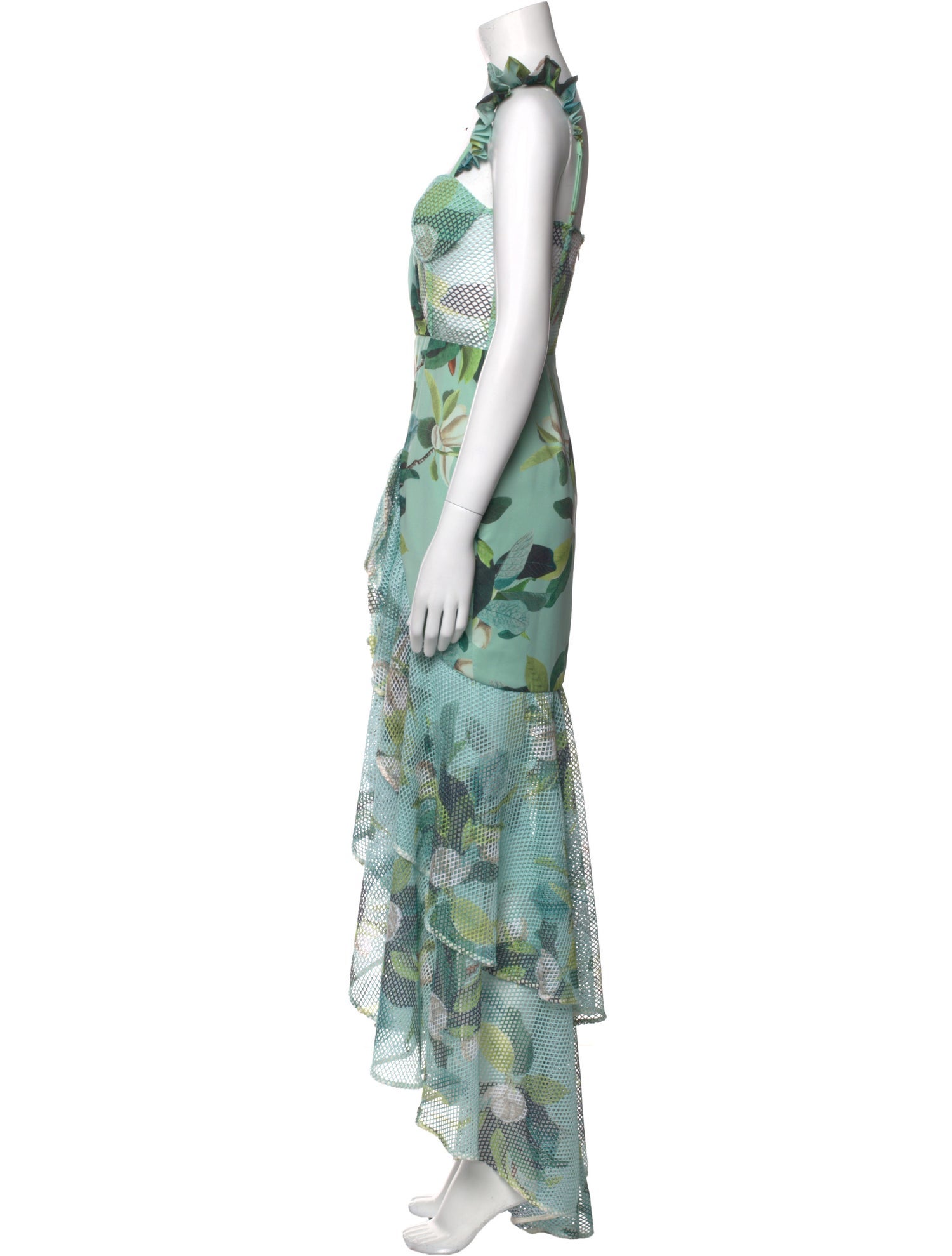 PatBO Printed Long Dress