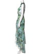 PatBO Printed Long Dress