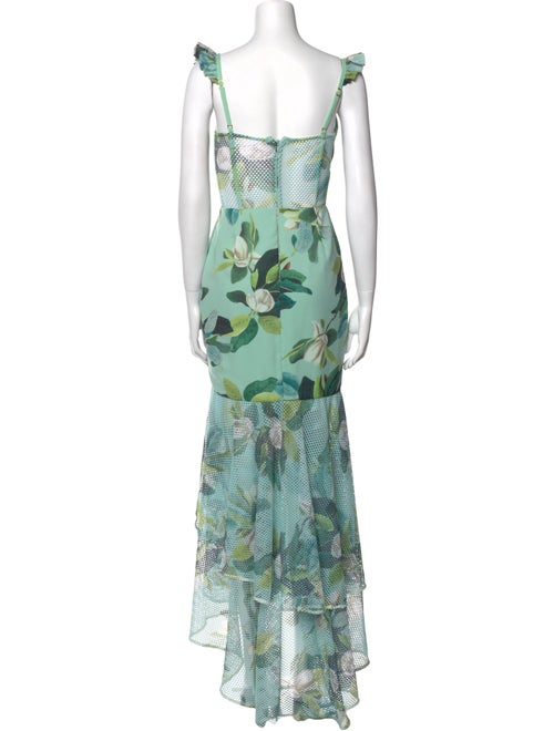 PatBO Printed Long Dress