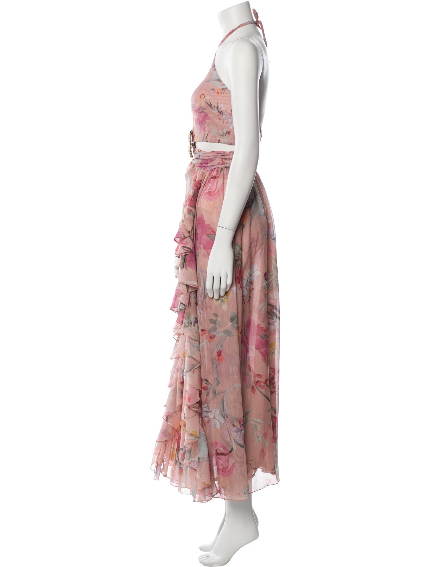 PatBO Silk Long Dress w/ Tags