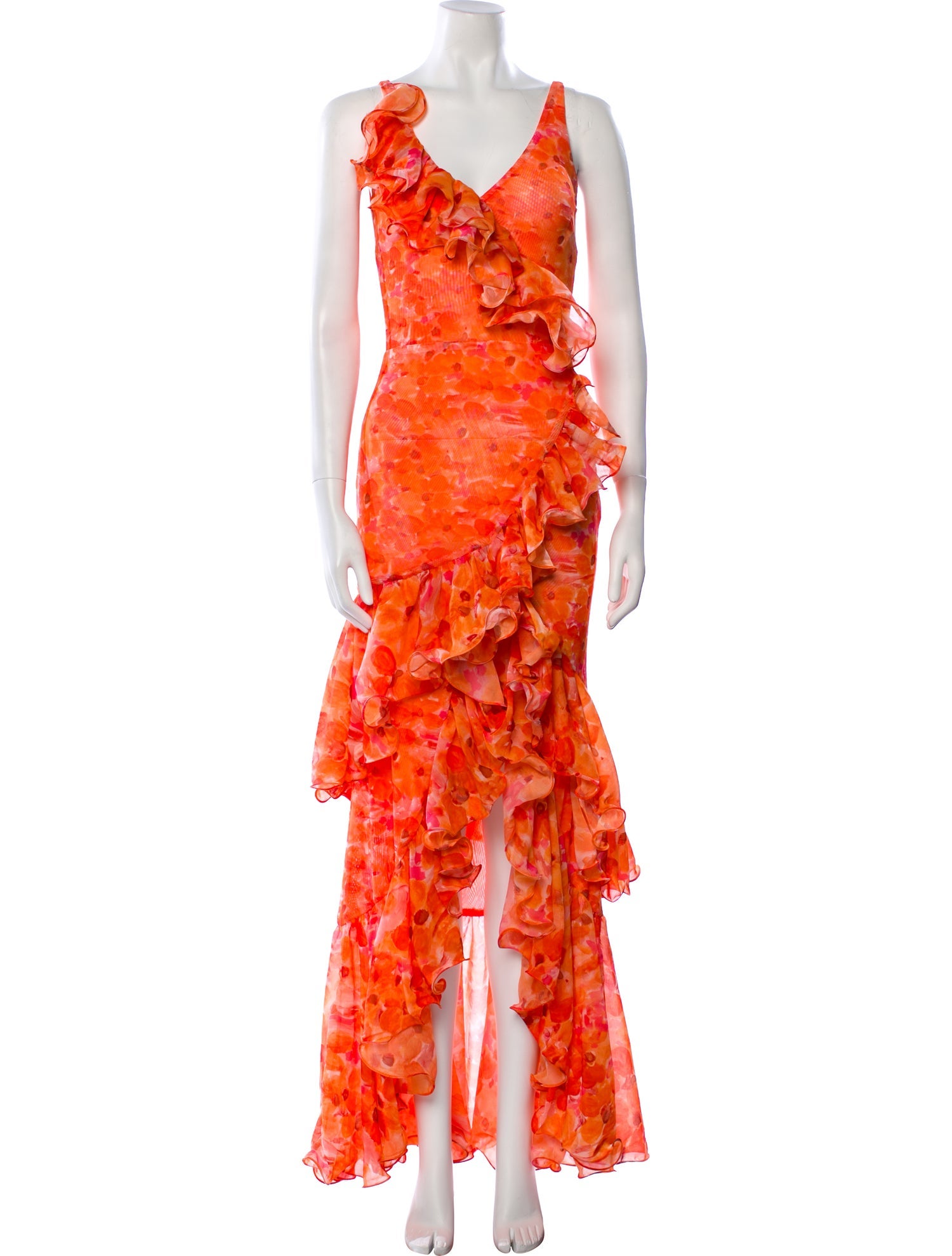 PatBO Floral Print Long Dress w/ Tags