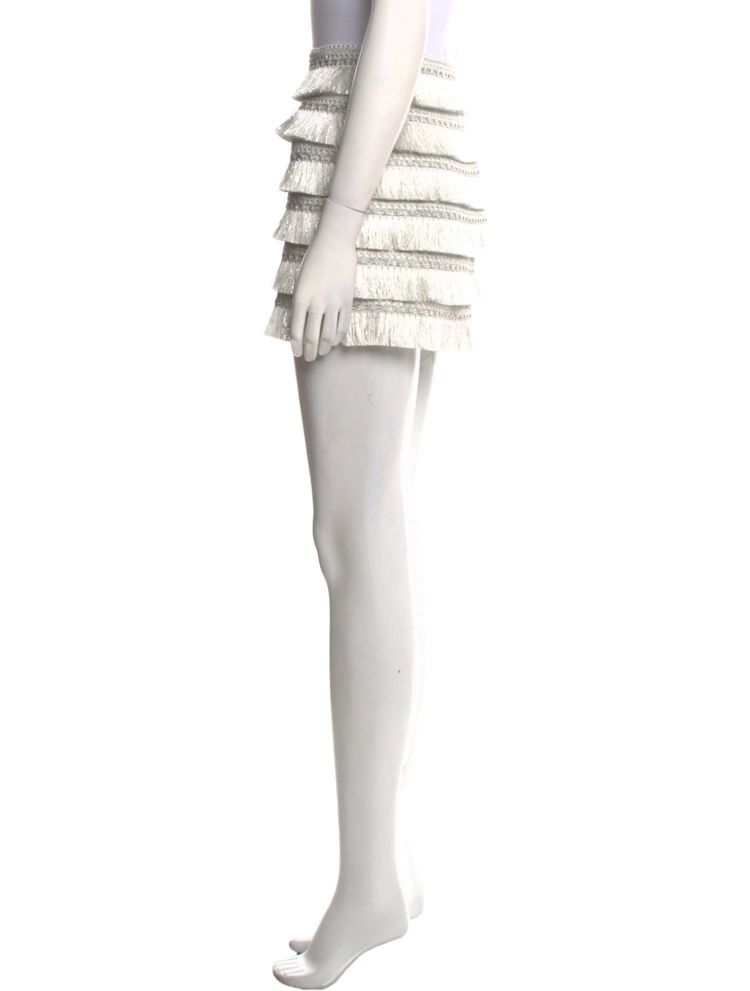 PatBO Striped Mini Skirt w/ Tags