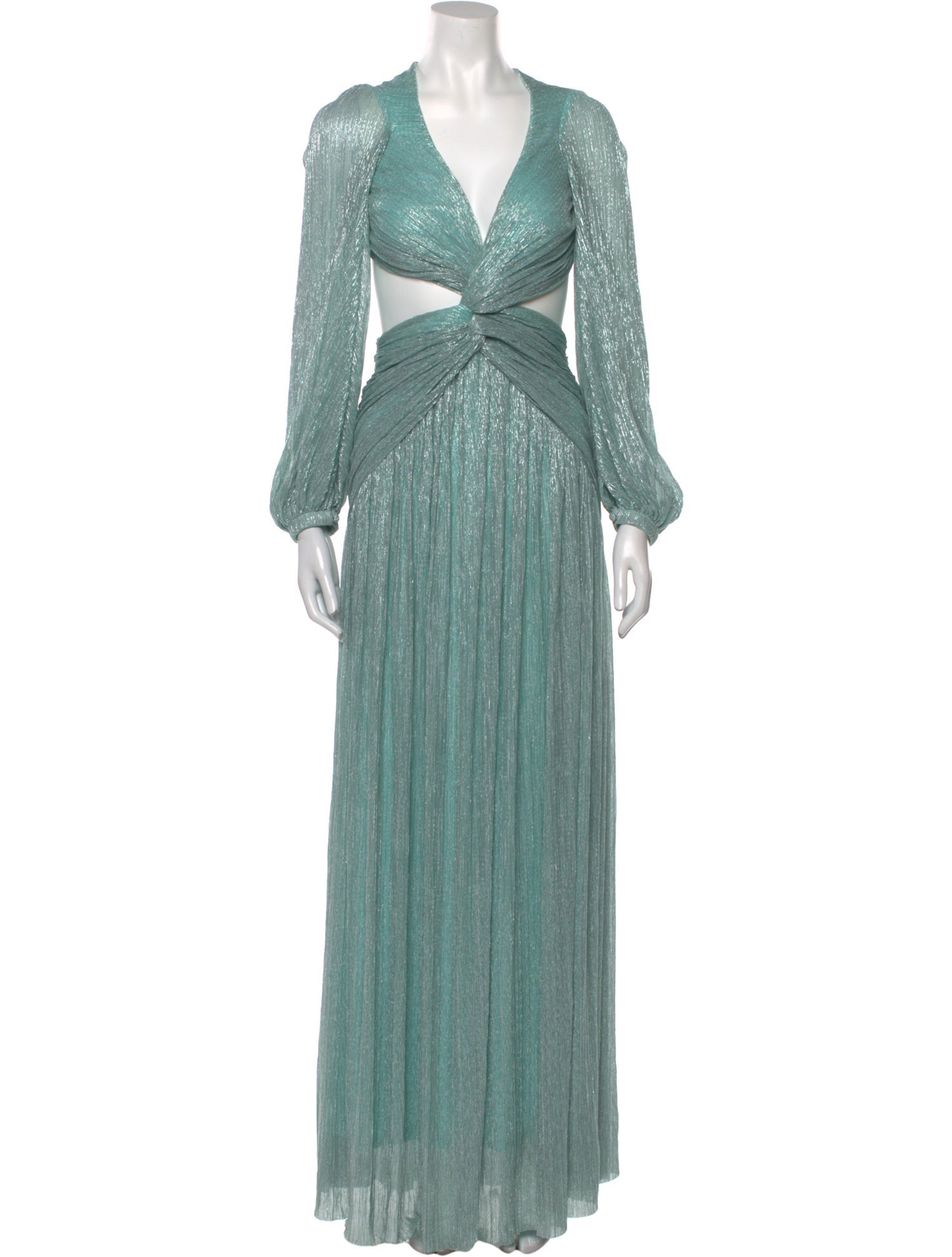 PatBO V-Neck Long Dress