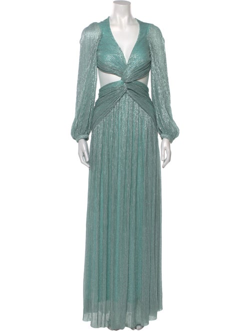 PatBO V-Neck Long Dress