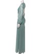 PatBO V-Neck Long Dress