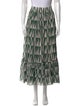 PatBO Printed Midi Length Skirt