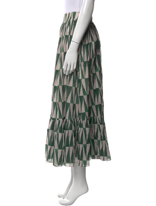 PatBO Printed Midi Length Skirt