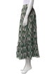PatBO Printed Midi Length Skirt