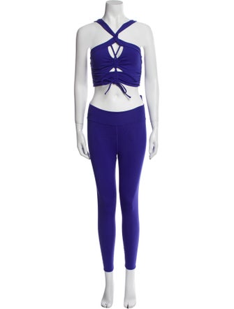 PatBO Cutout Accent Pant Set