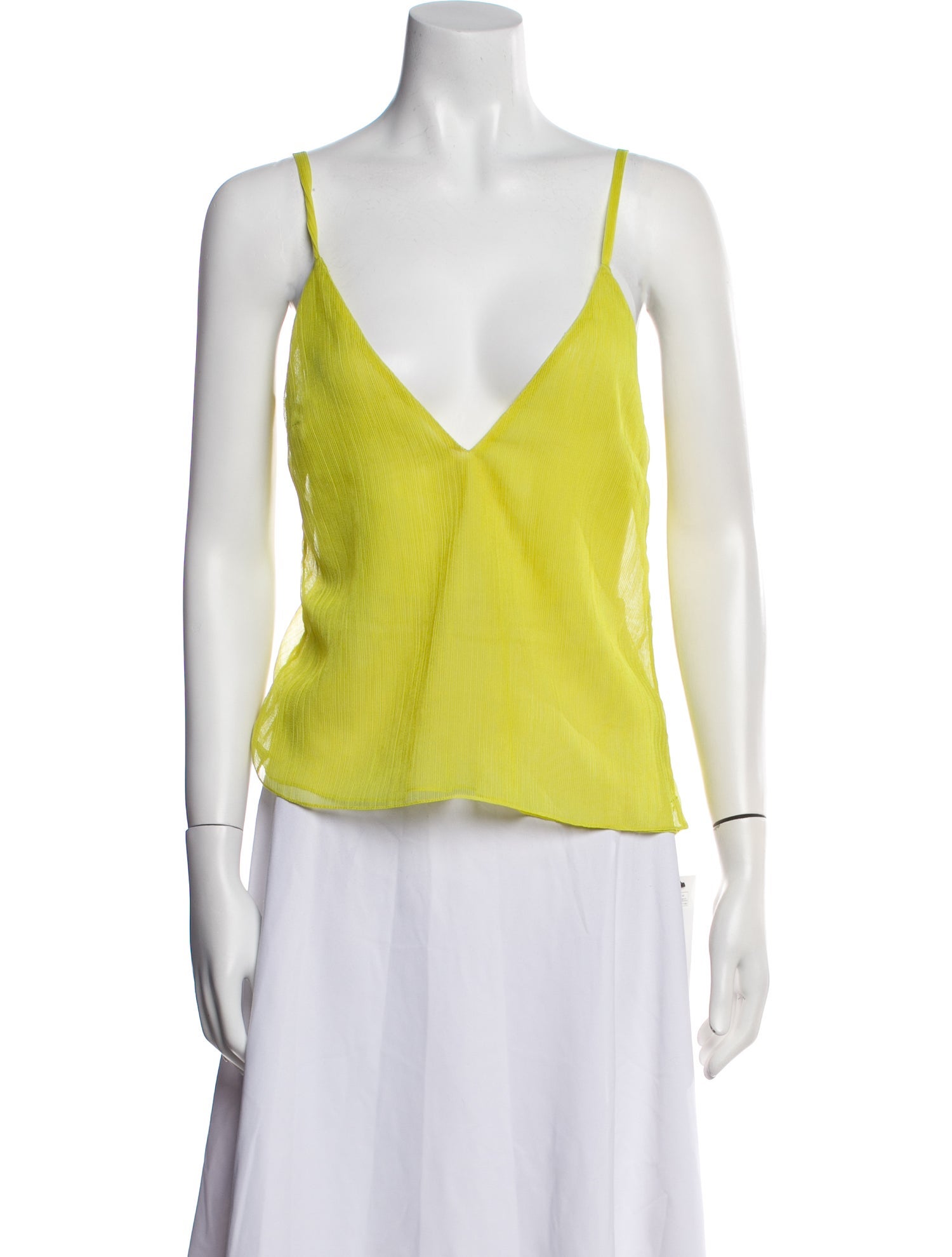 PatBO V-Neck Sleeveless Top