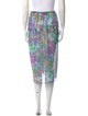 PatBO Floral Print Knee-Length Skirt