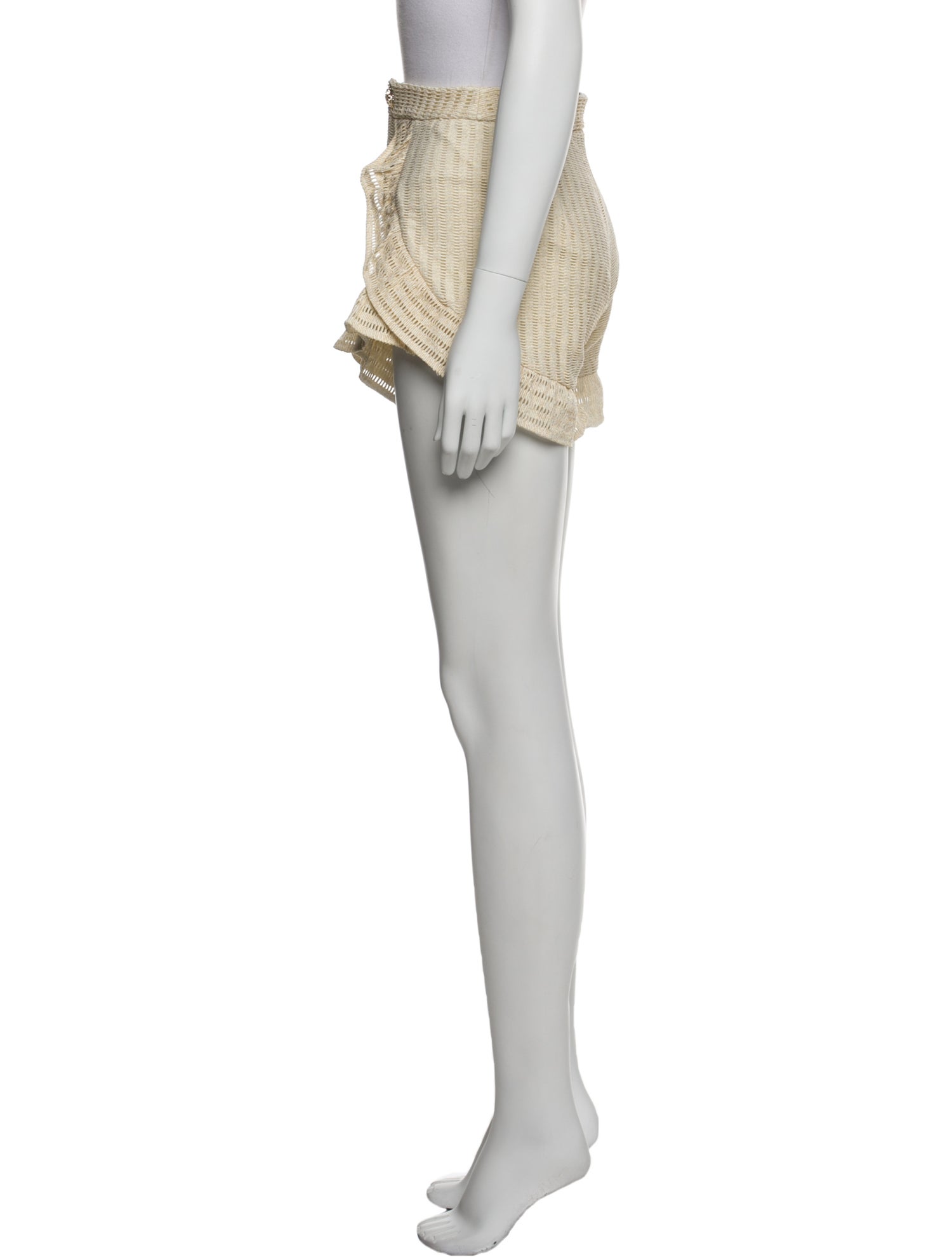 PatBO Striped Mini Shorts