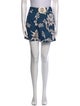 PatBO Floral Print Mini Shorts