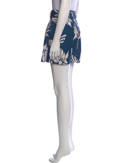 PatBO Floral Print Mini Shorts