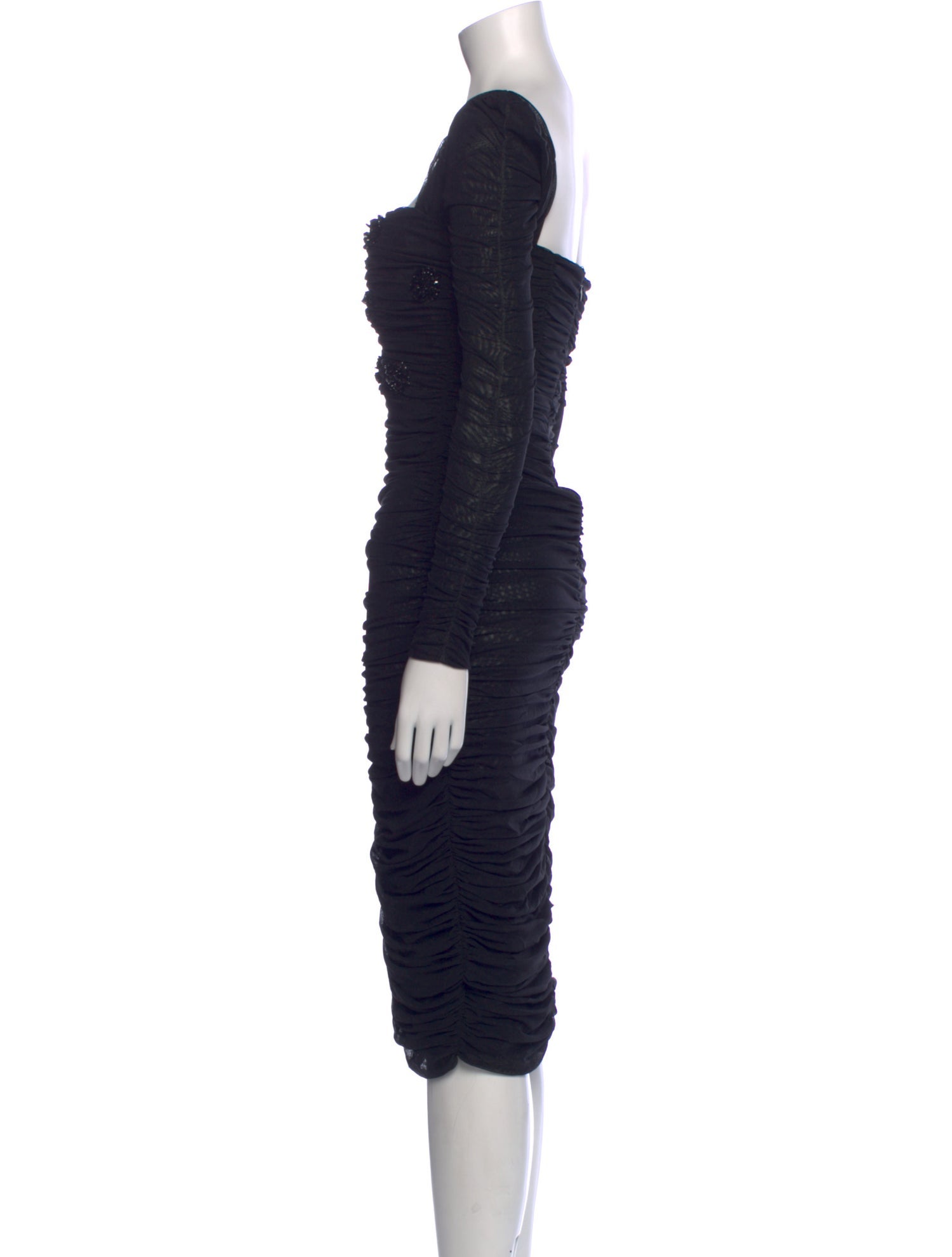 PatBO Square Neckline Midi Length Dress w/ Tags