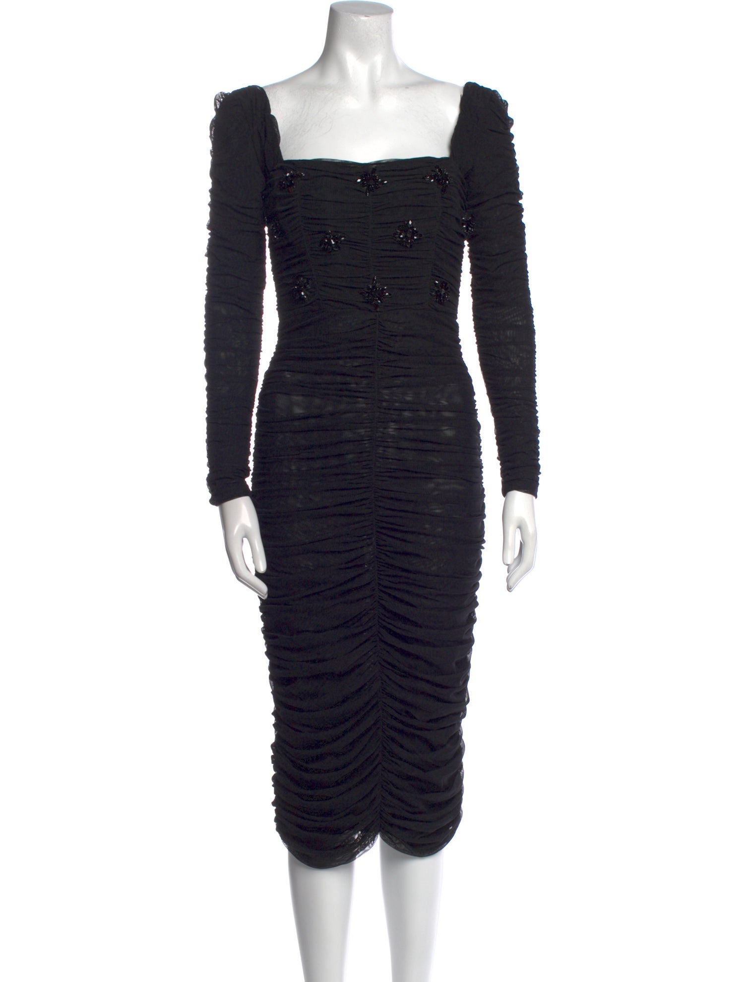 PatBO Square Neckline Knee-Length Dress w/ Tags