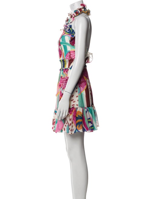 PatBO Printed Mini Dress