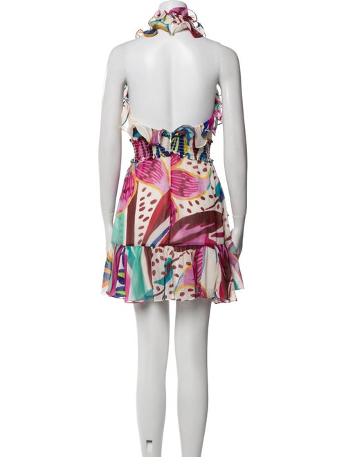 PatBO Printed Mini Dress