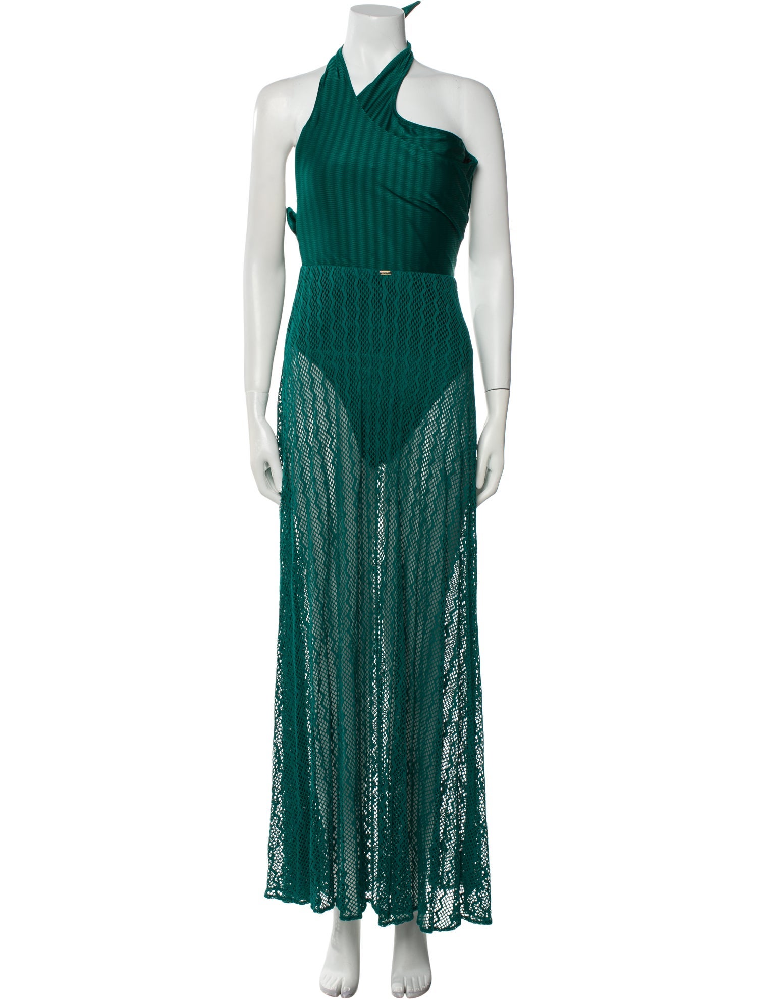 PatBO Halterneck Long Dress