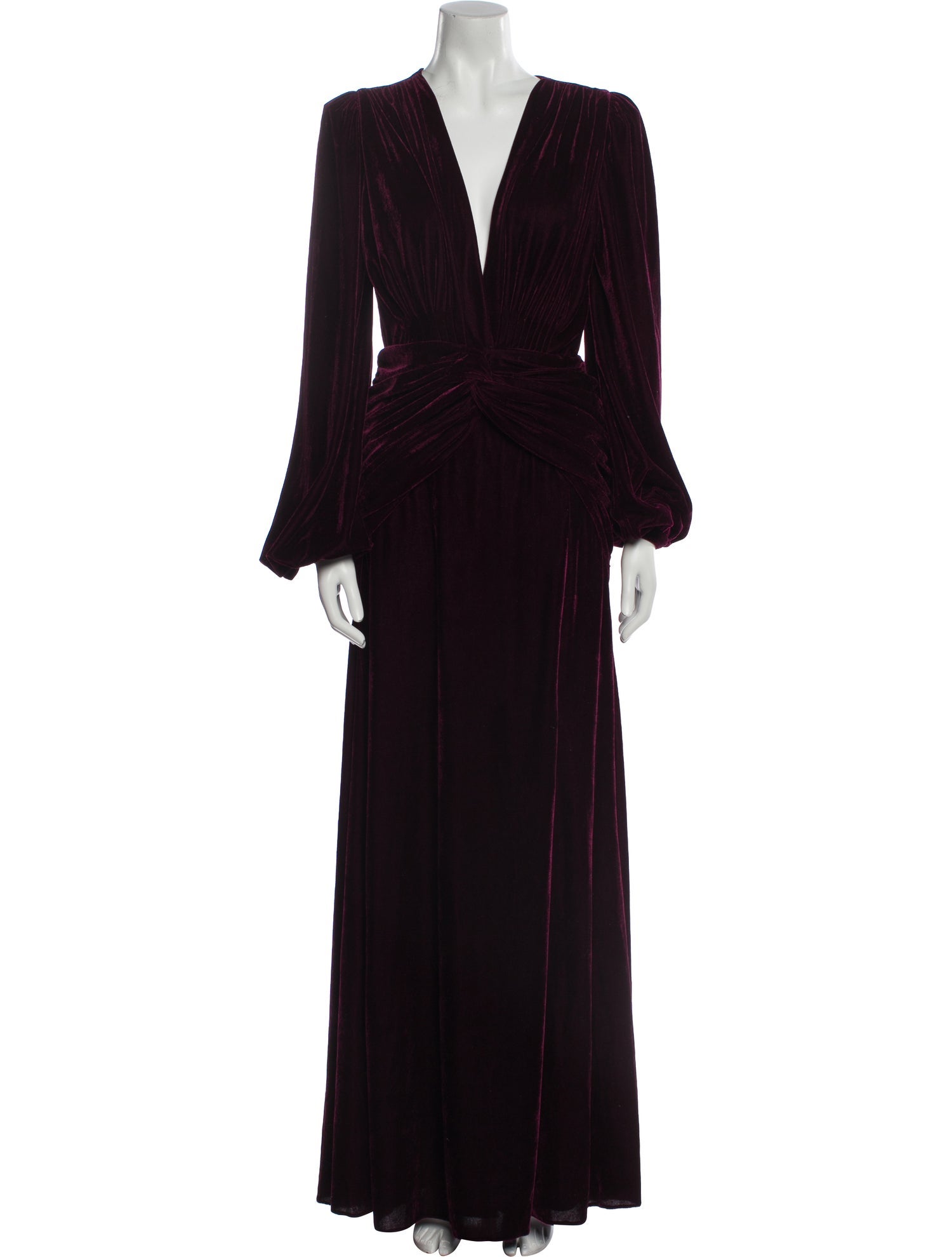 PatBO V-Neck Long Dress