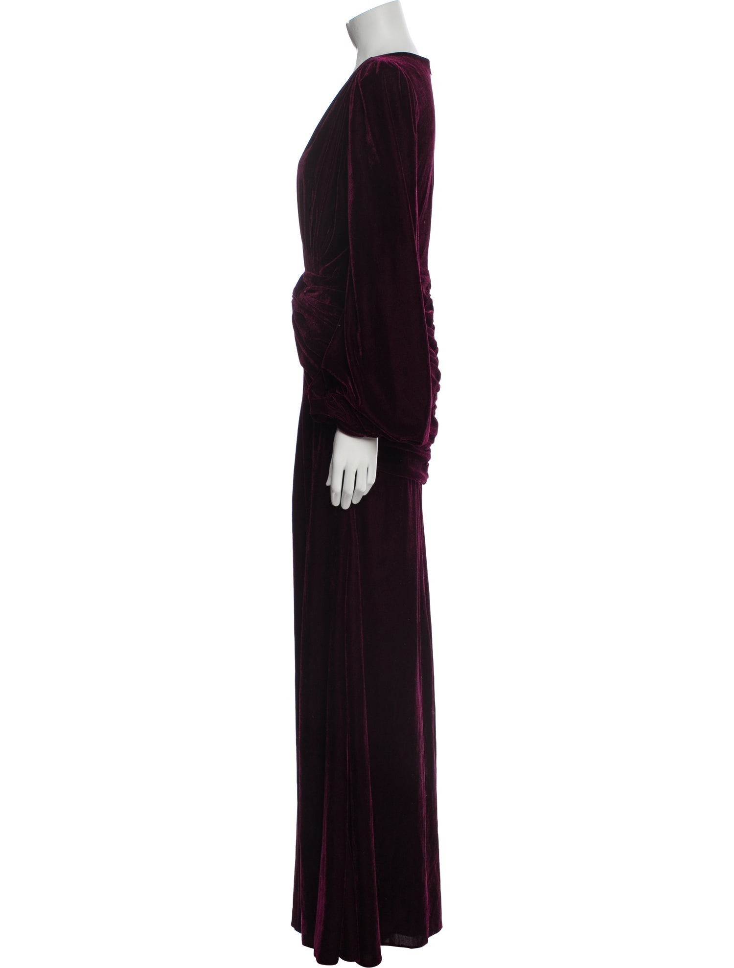 PatBO V-Neck Long Dress