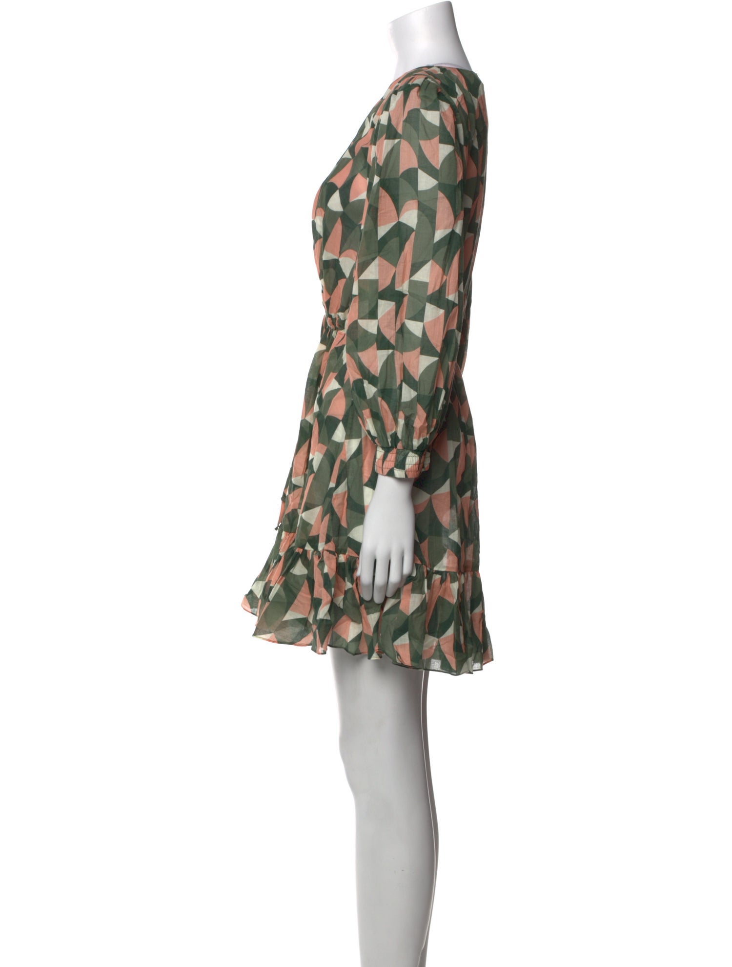 PatBO Printed Mini Dress