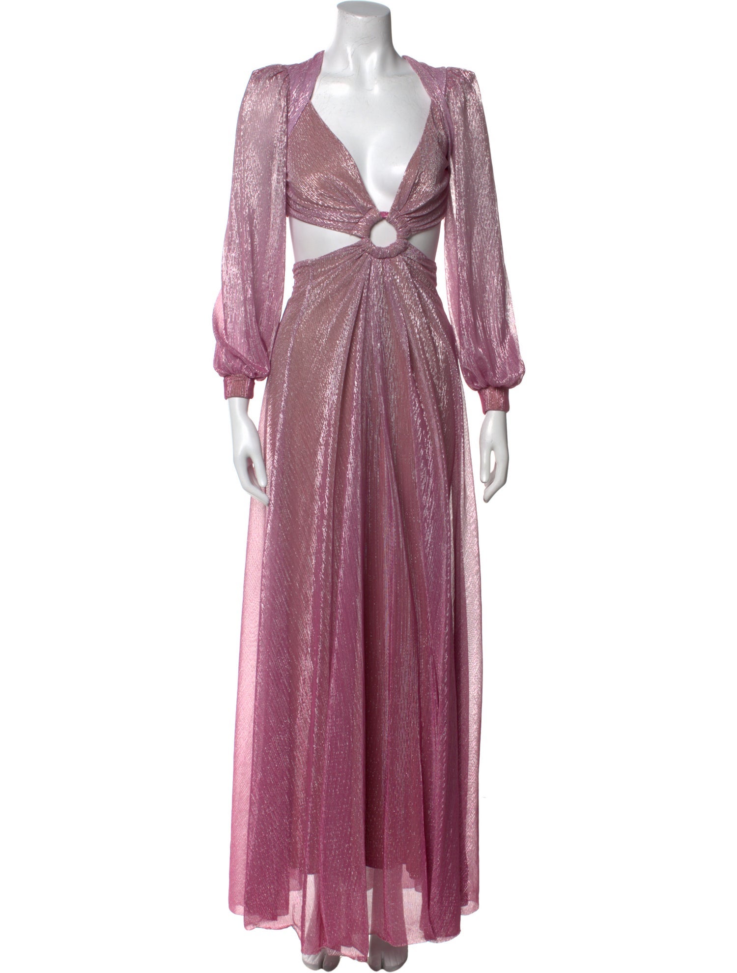 PatBO V-Neck Long Dress