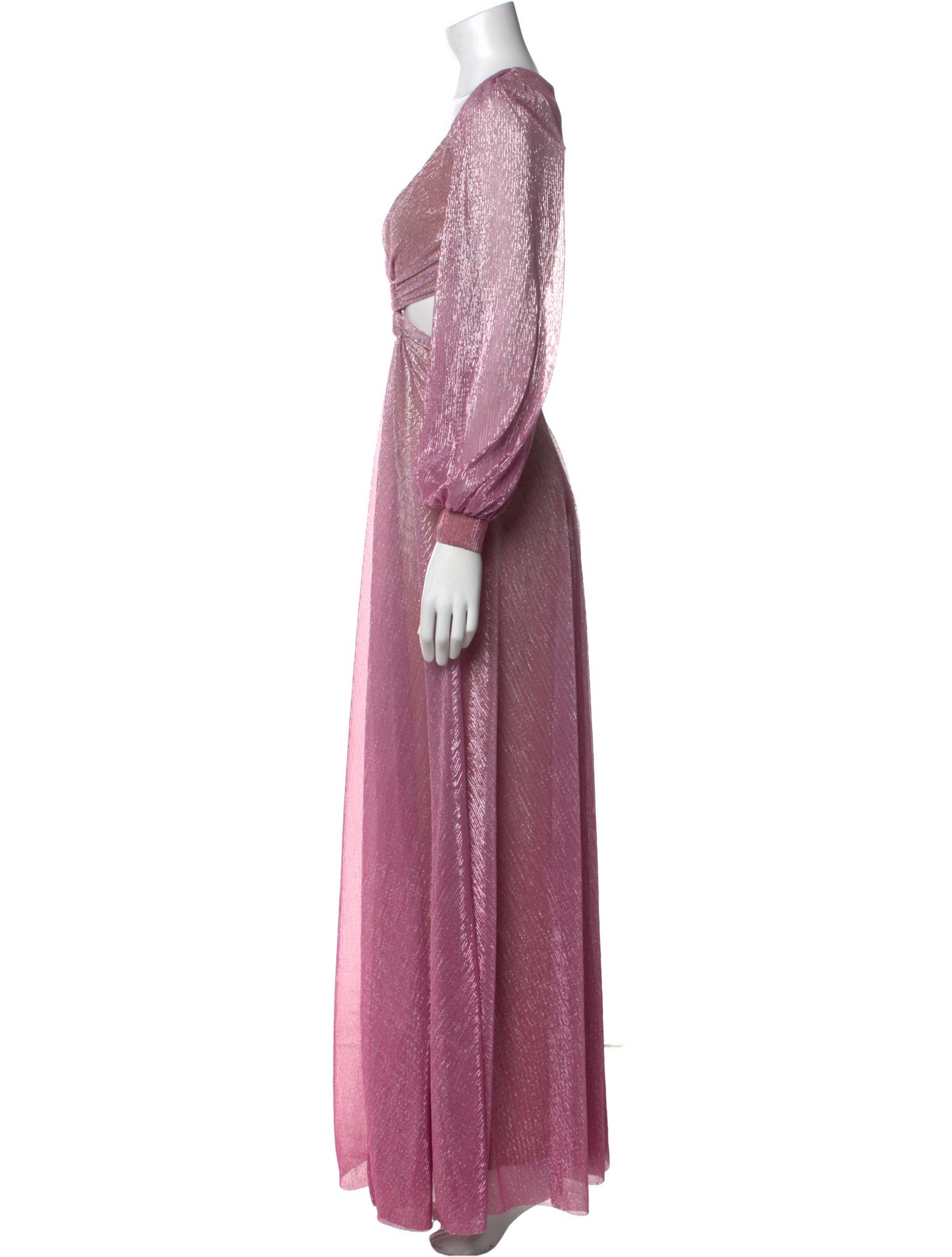 PatBO V-Neck Long Dress