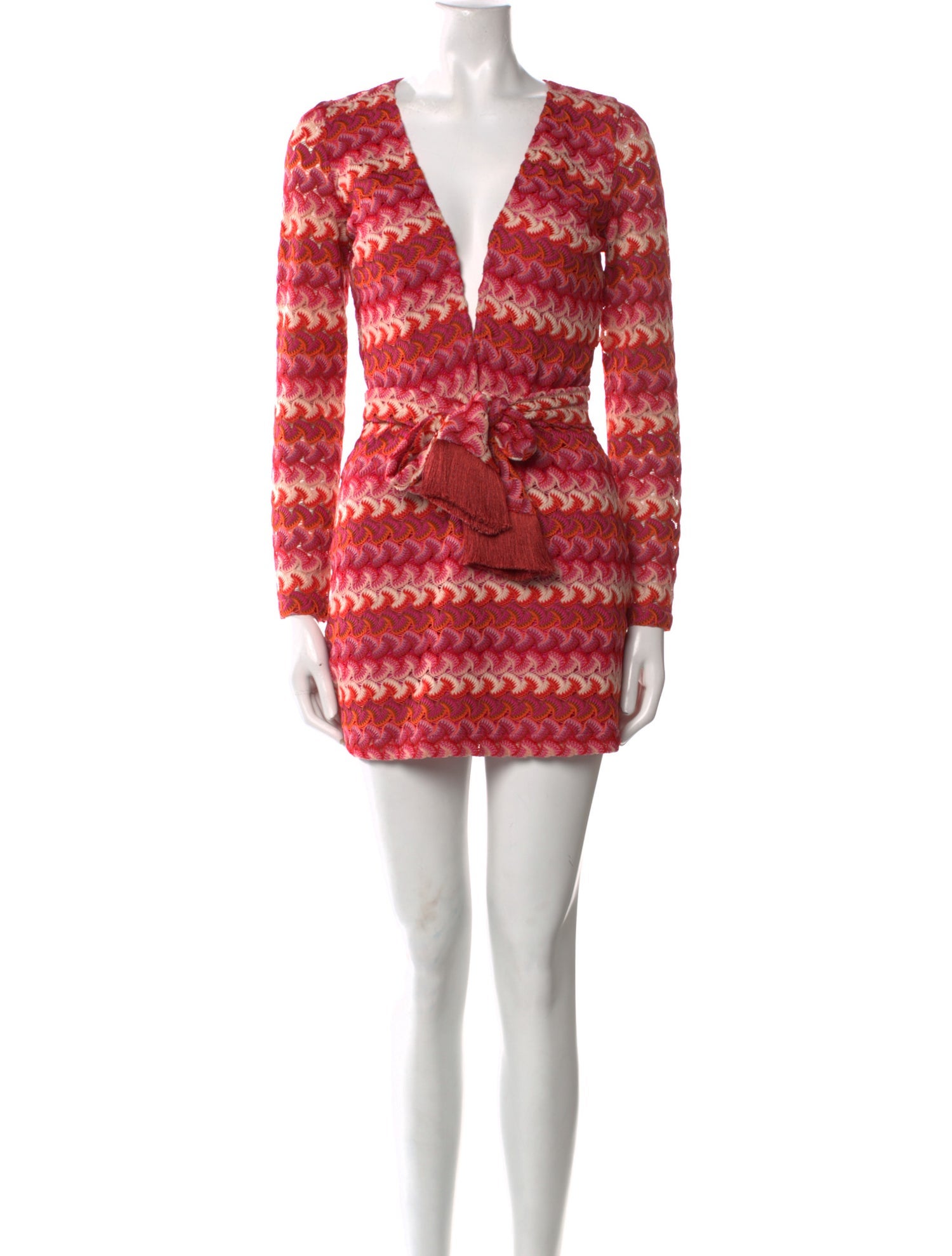 PatBO Printed Mini Dress