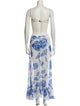 PatBO Floral Print Long Dress