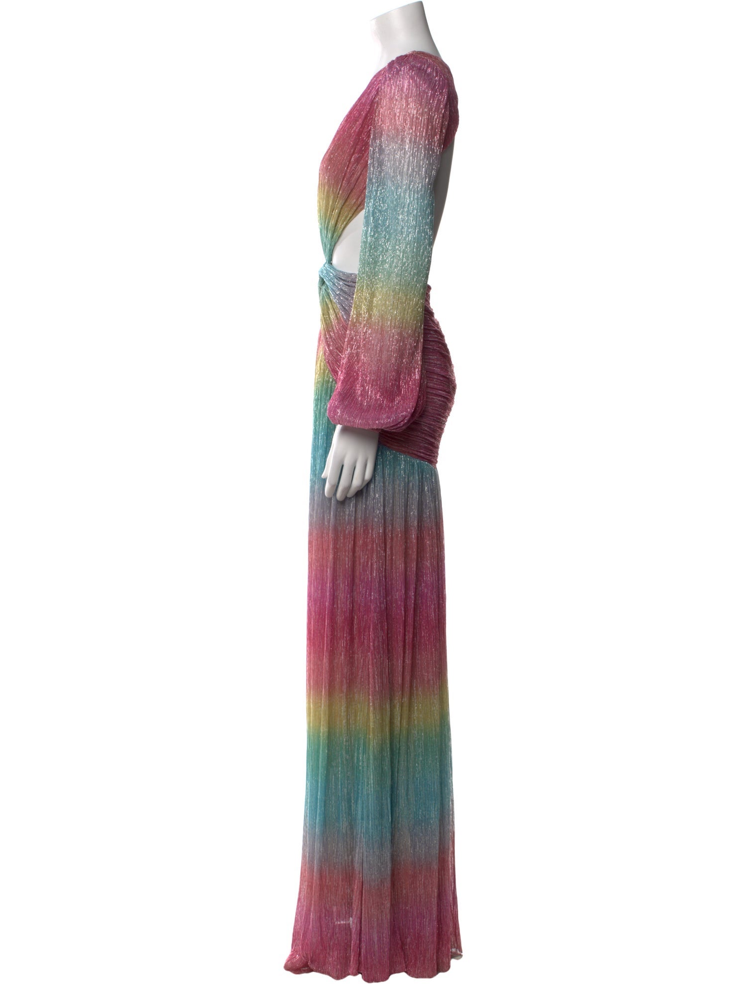 PatBO Printed Long Dress