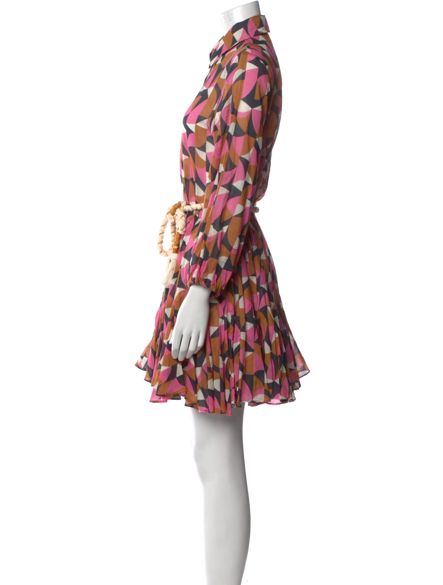 PatBO Printed Mini Dress