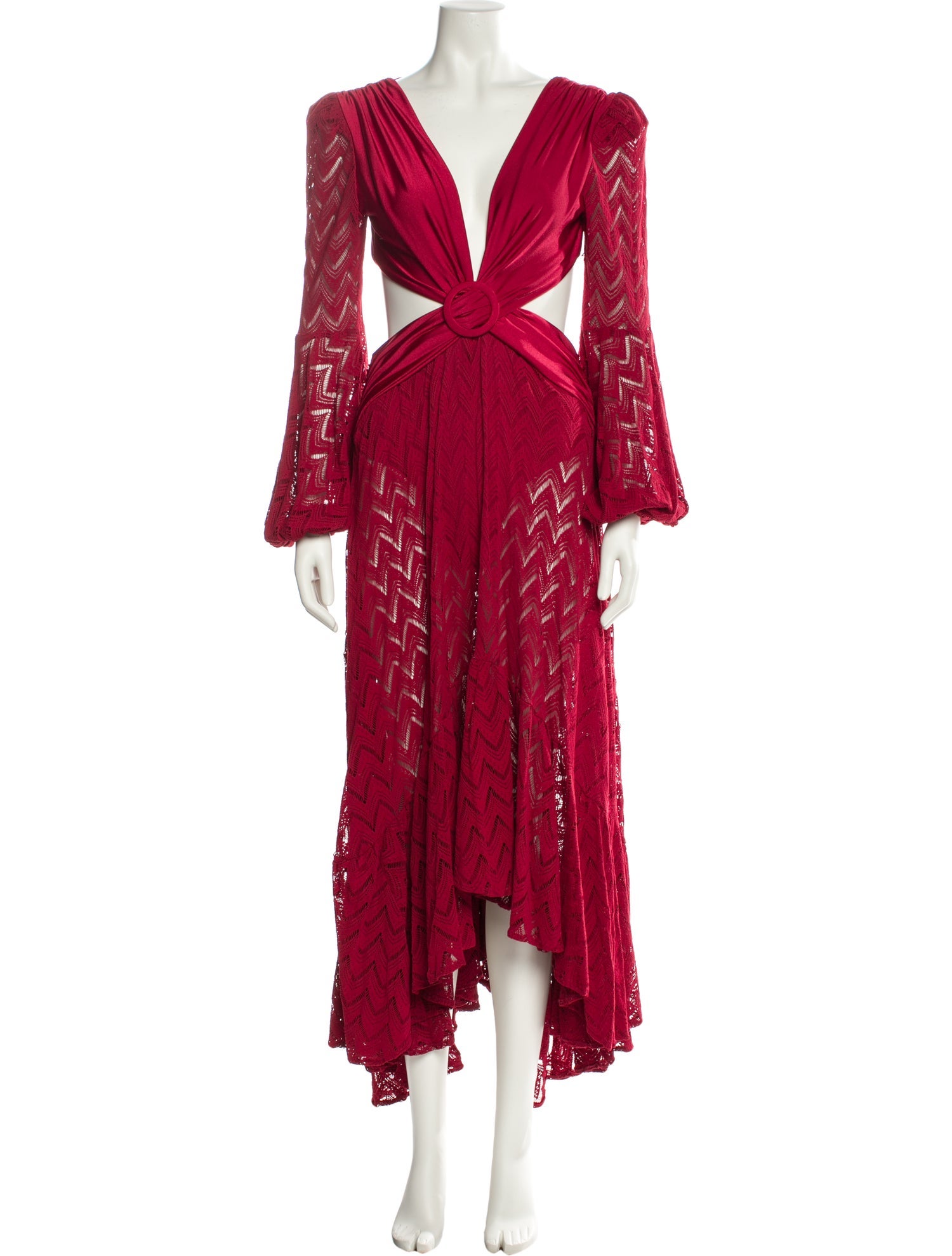 PatBO Nylon Long Dress