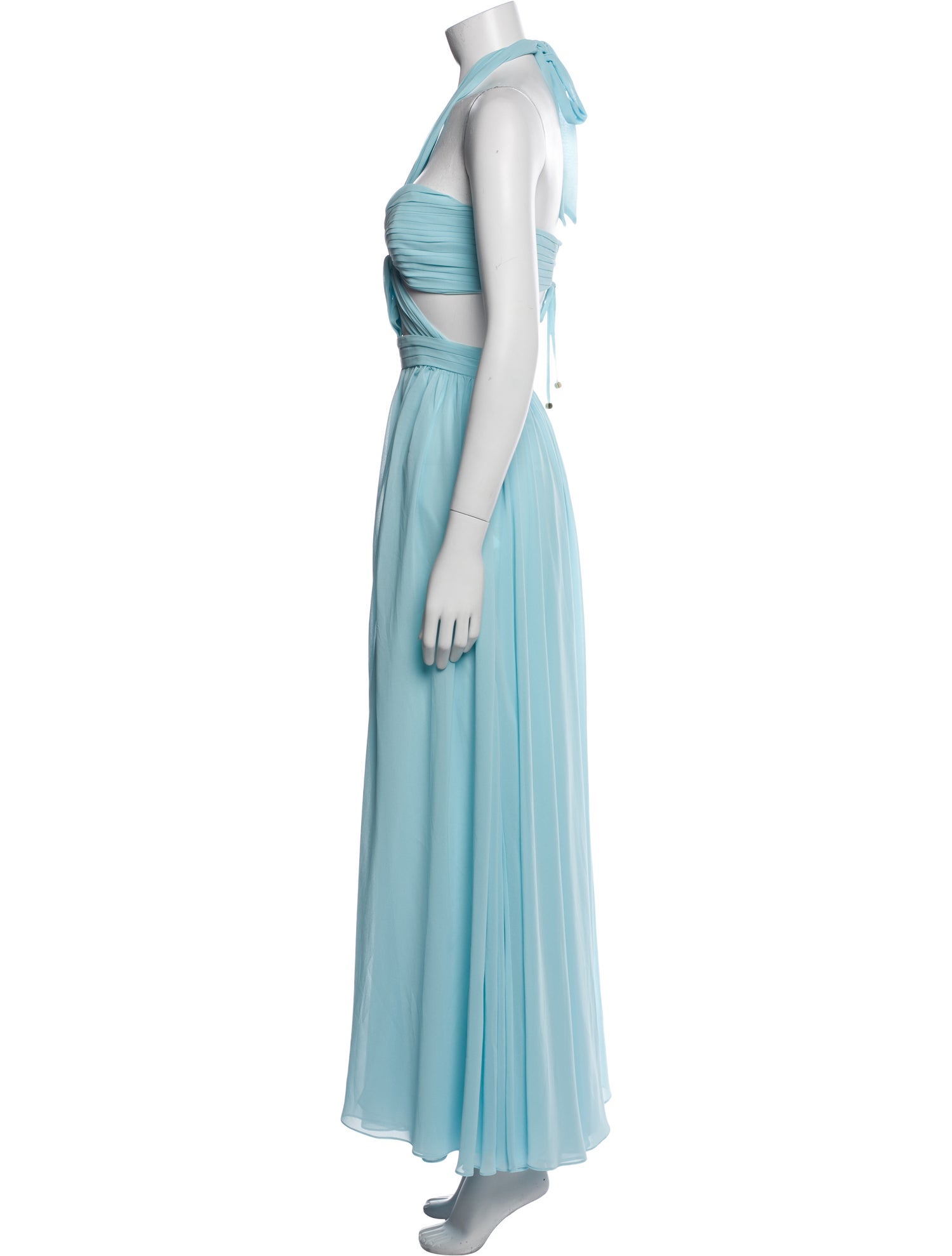 PatBO Halterneck Long Dress