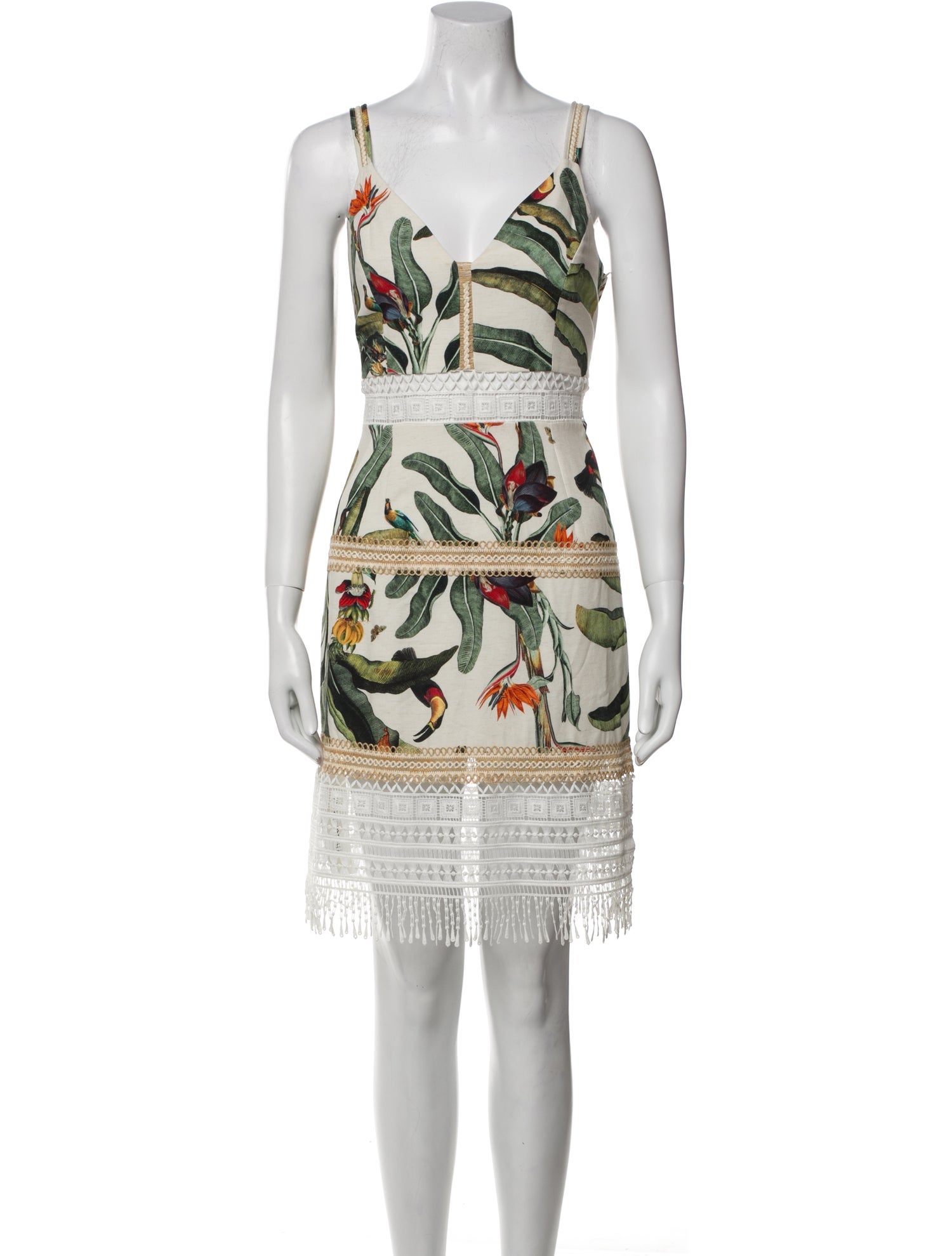 PatBO Printed Mini Dress