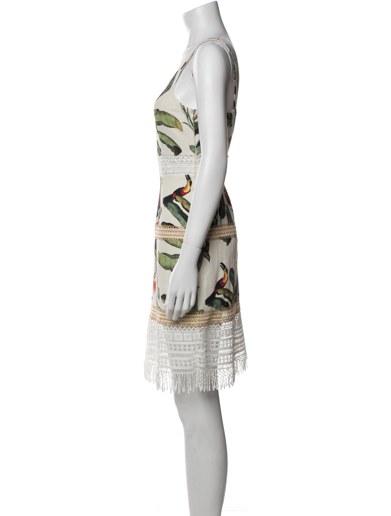 PatBO Printed Mini Dress